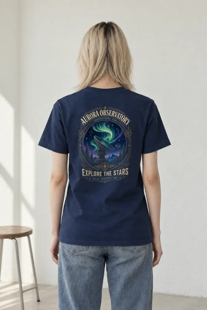 "Polar Frequency 1986" Heavyweight Unisex Crewneck T-shirt