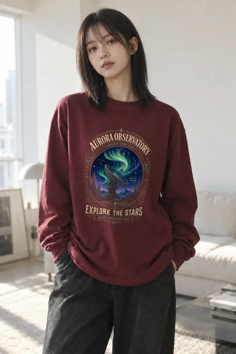 "Polar Frequency" Unisex Longsleeve T-shirt | Gildan 2400