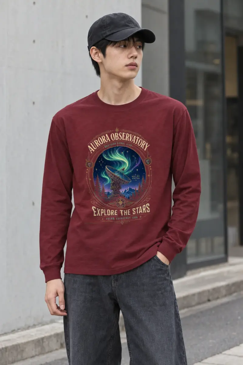 "Polar Frequency" Unisex Longsleeve T-shirt