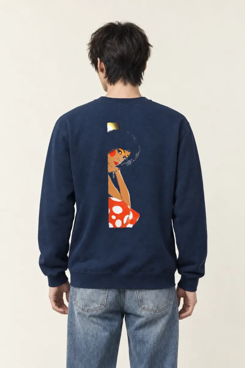 "Polka Dot Muse" Heavy Blend Unisex Crewneck Sweatshirt