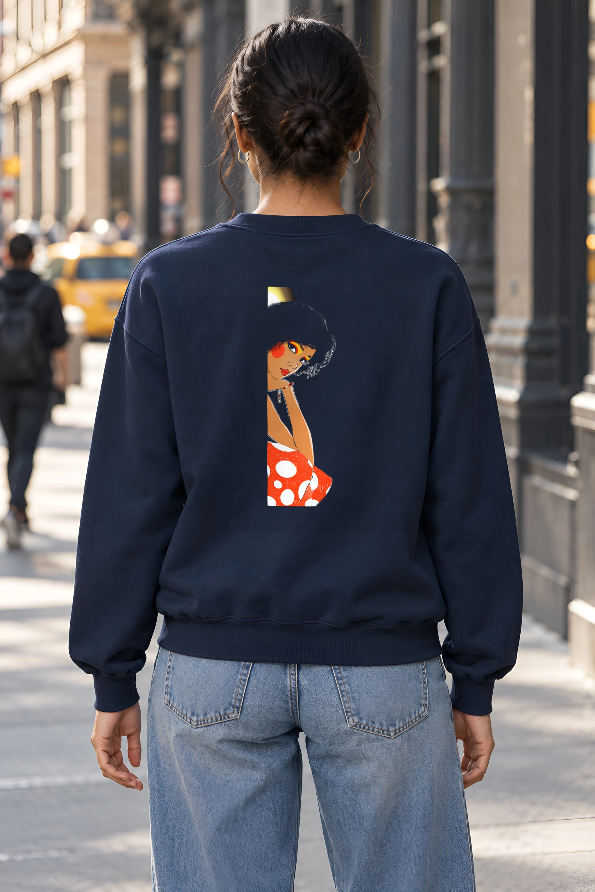 "Polka Dot Muse" 1 Crewneck Sweatshirt