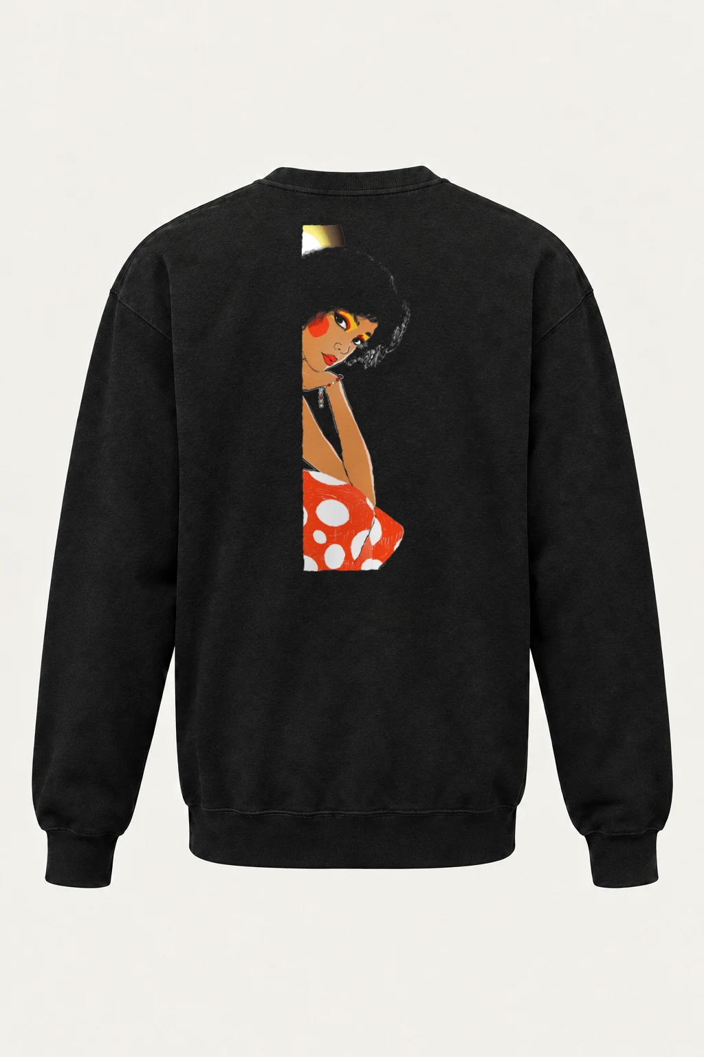 "Polka Dot Muse" Heavy Blend Unisex Crewneck Sweatshirt | Gildan 18000