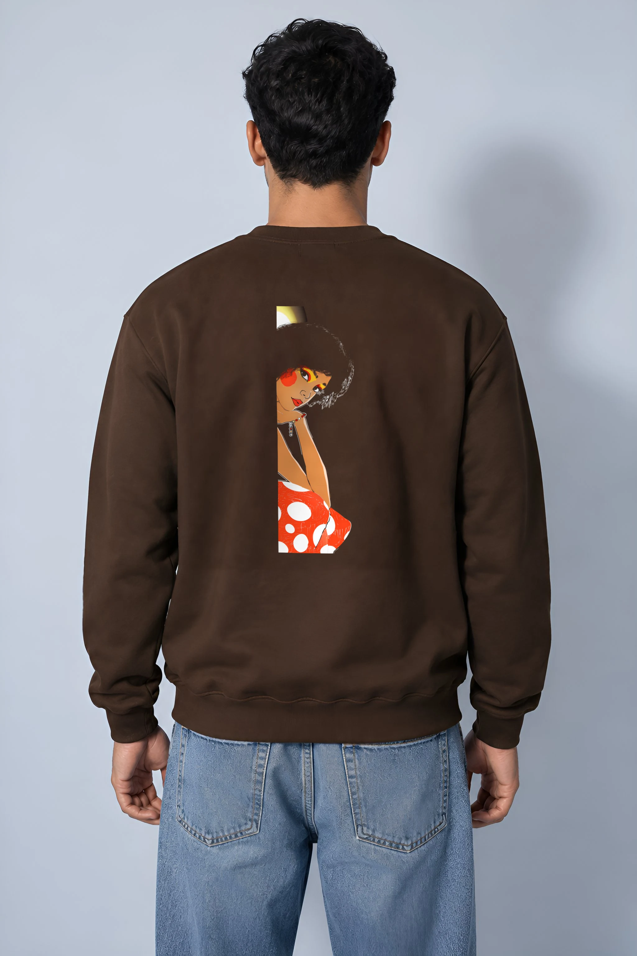 "Polka Dot Muse" 1 Crewneck Sweatshirt
