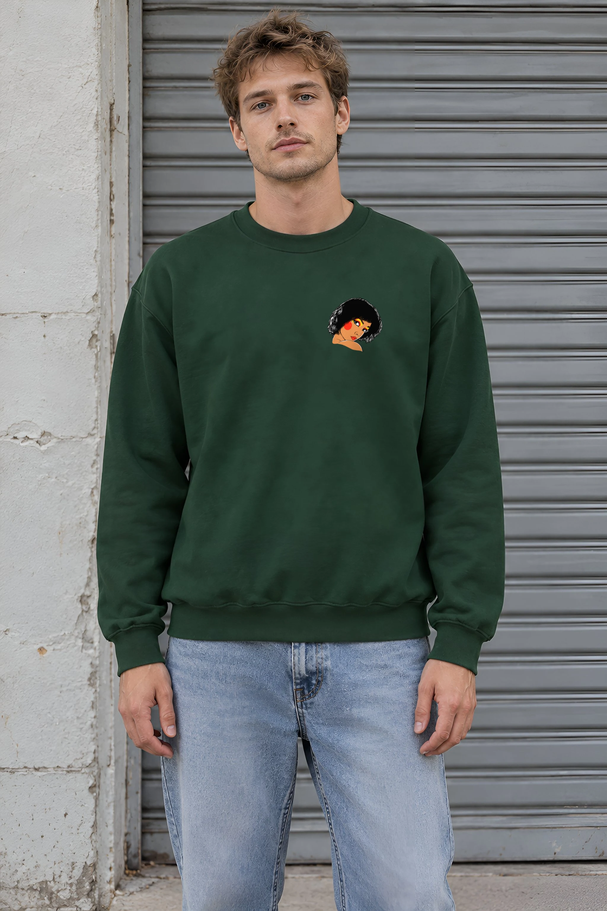 "Polka Dot Muse" 1 Crewneck Sweatshirt