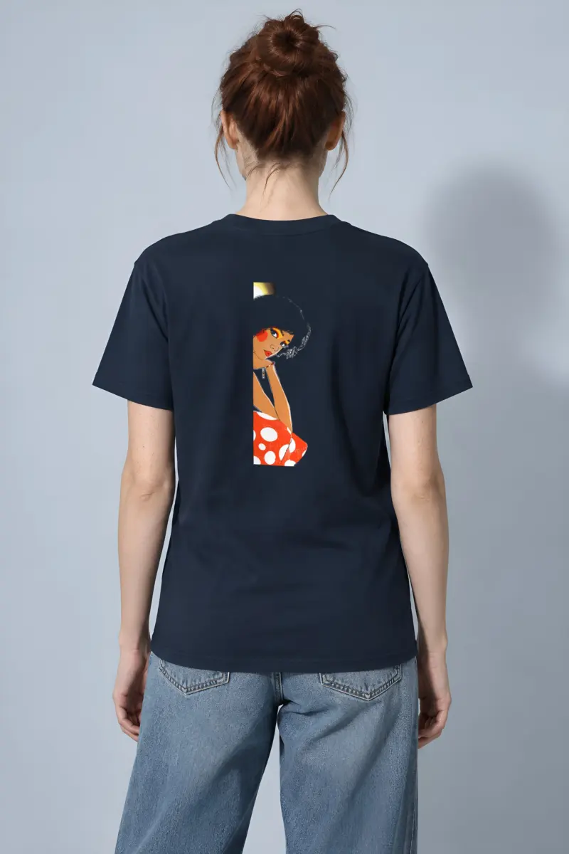 "Polka Dot Muse" Heavyweight Unisex Crewneck T-shirt