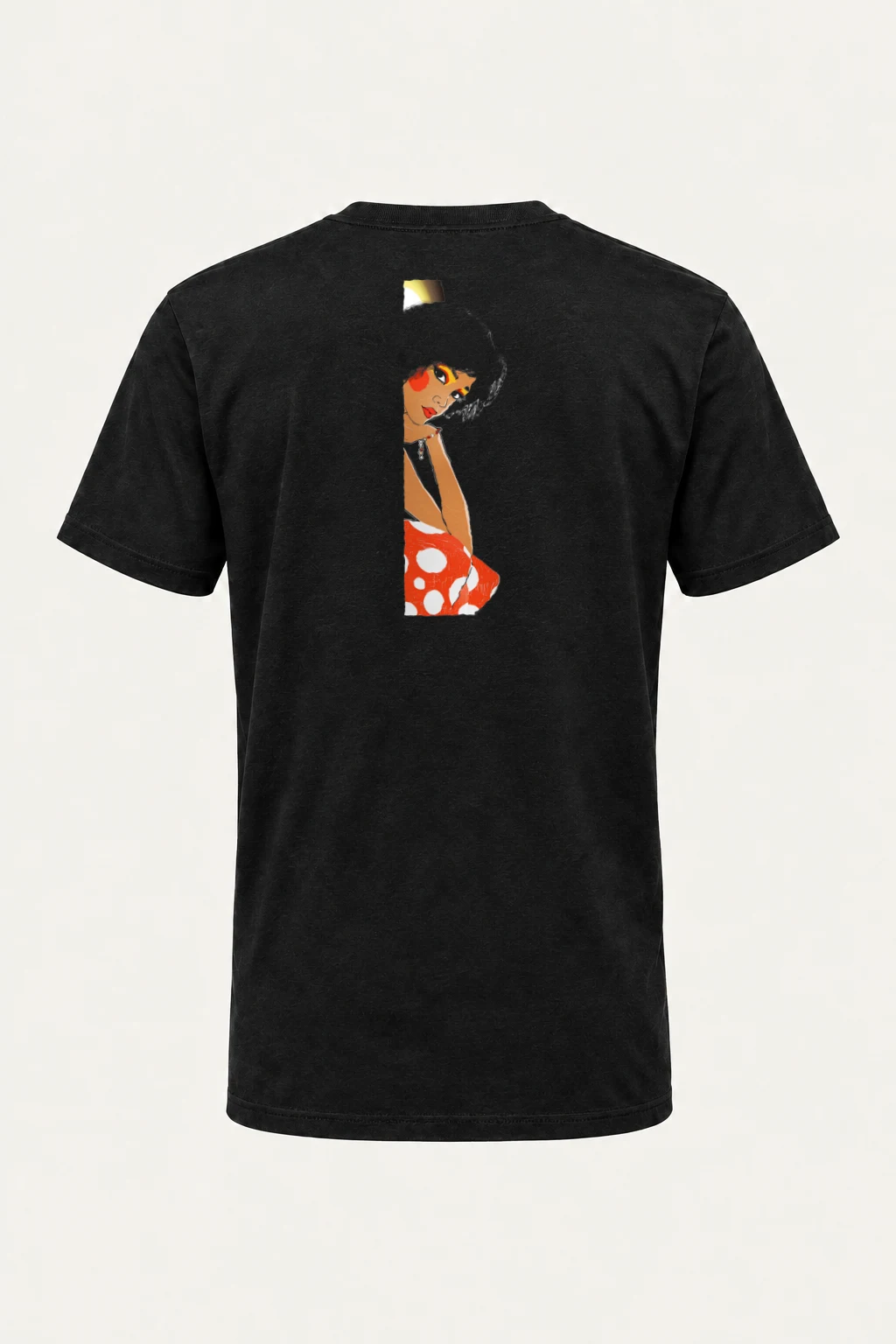 "Polka Dot Muse" Heavyweight Unisex Crewneck T-shirt | Gildan 5000