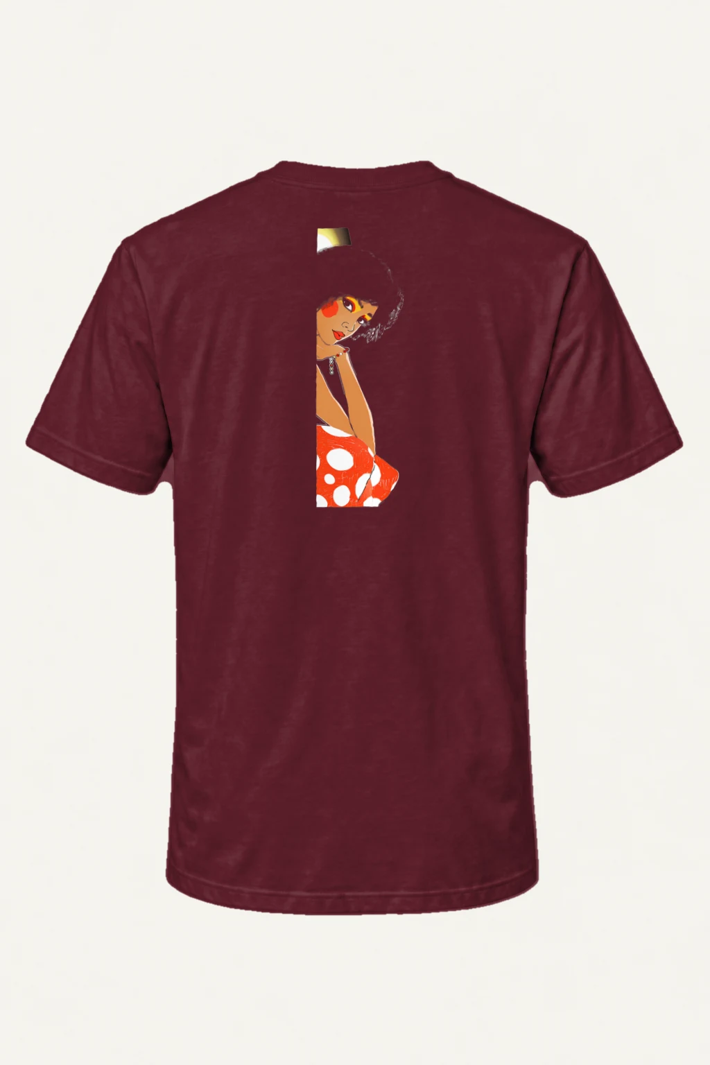 "Polka Dot Muse" Heavyweight Unisex Crewneck T-shirt | Gildan 5000