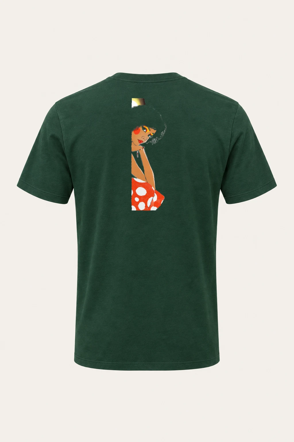 "Polka Dot Muse" Heavyweight Unisex Crewneck T-shirt | Gildan 5000
