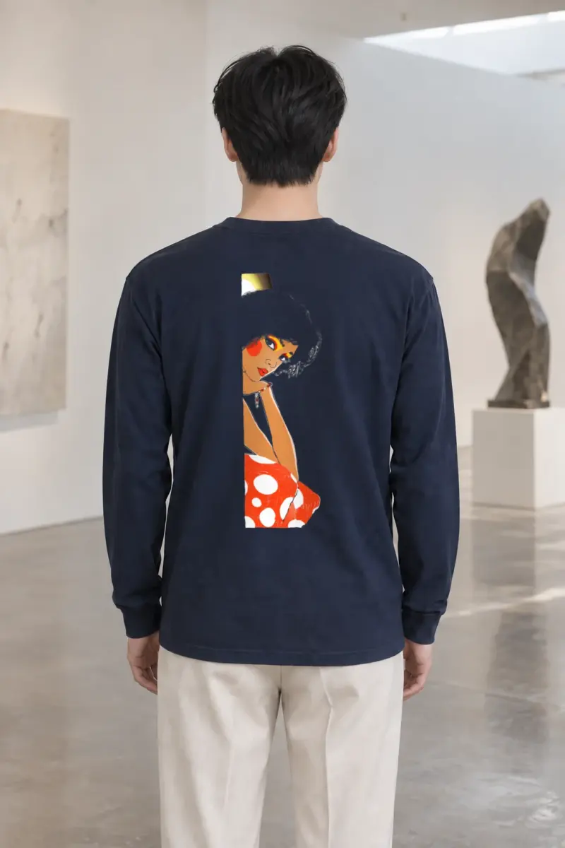 "Polka Dot Muse" Unisex Longsleeve T-shirt | Gildan 2400