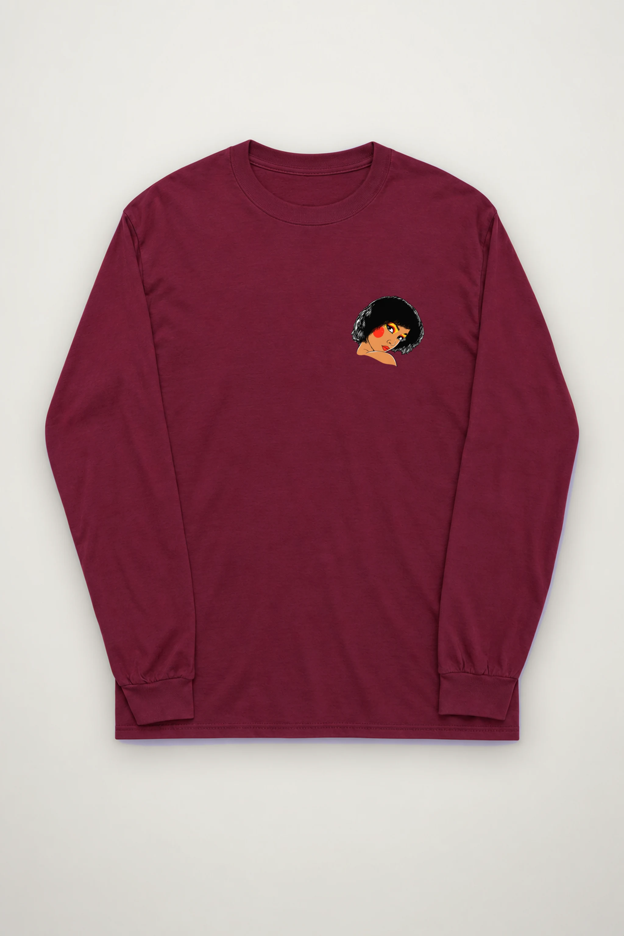 "Polka Dot Muse" Unisex Longsleeve T-shirt