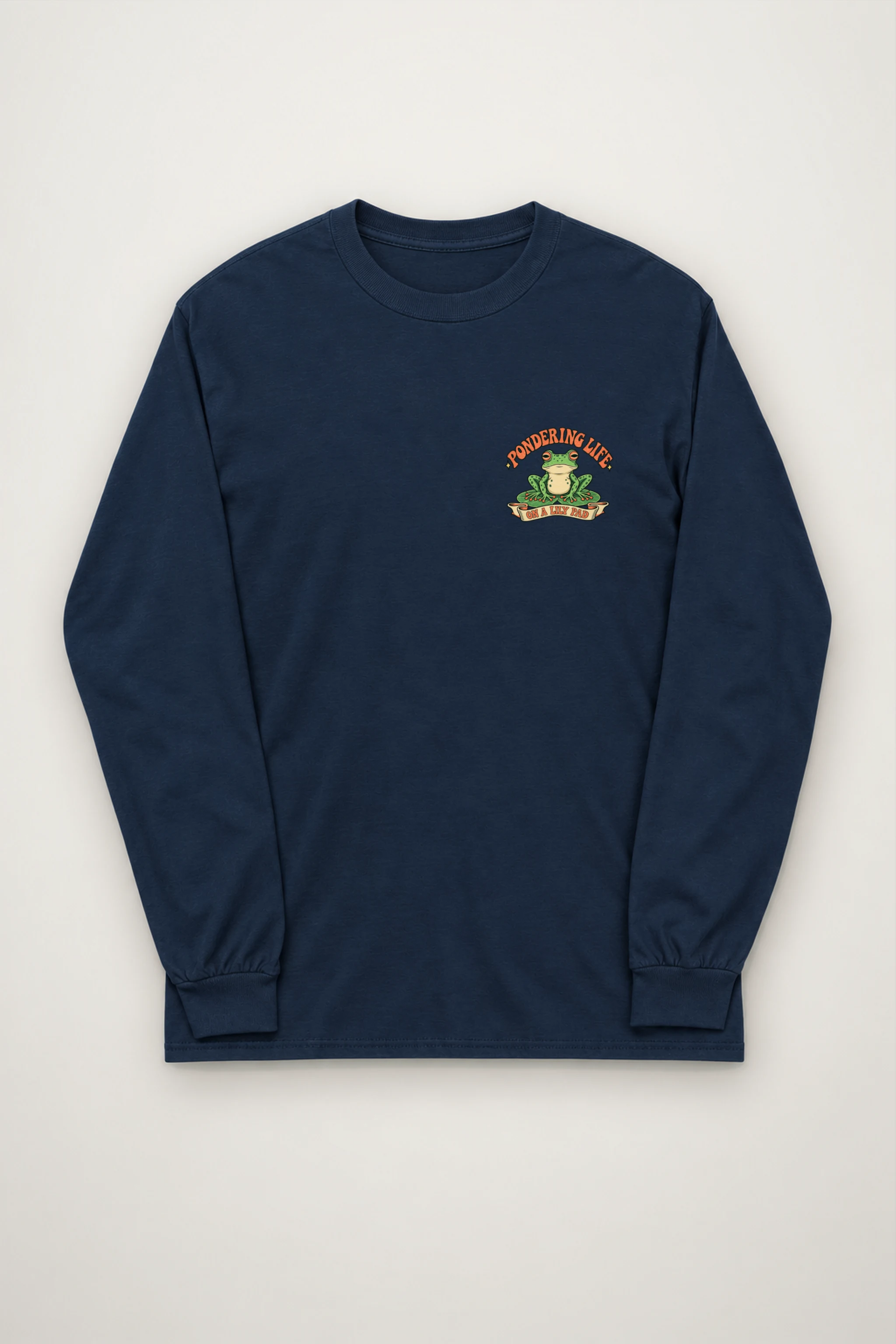 "Pondering Life" Unisex Longsleeve T-shirt