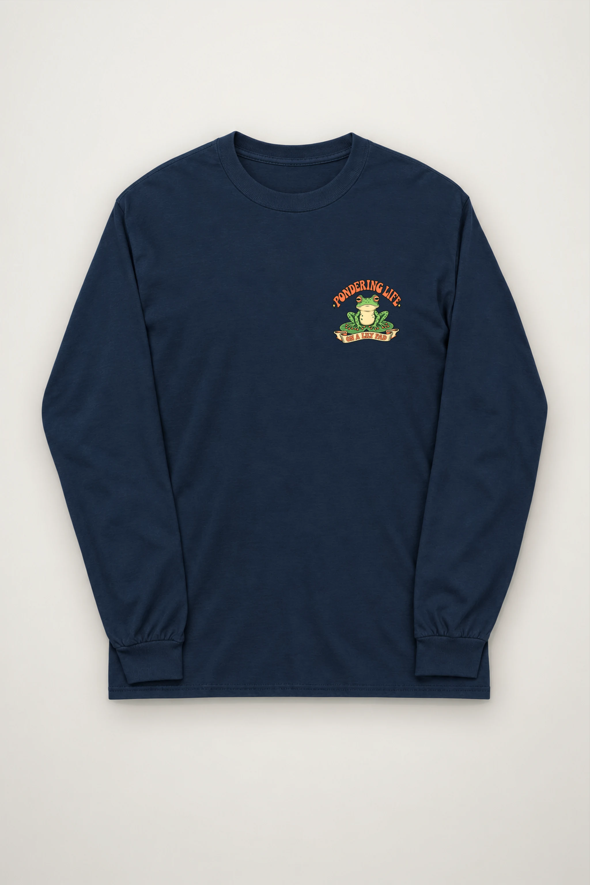 "Pondering Life" Unisex Longsleeve T-shirt
