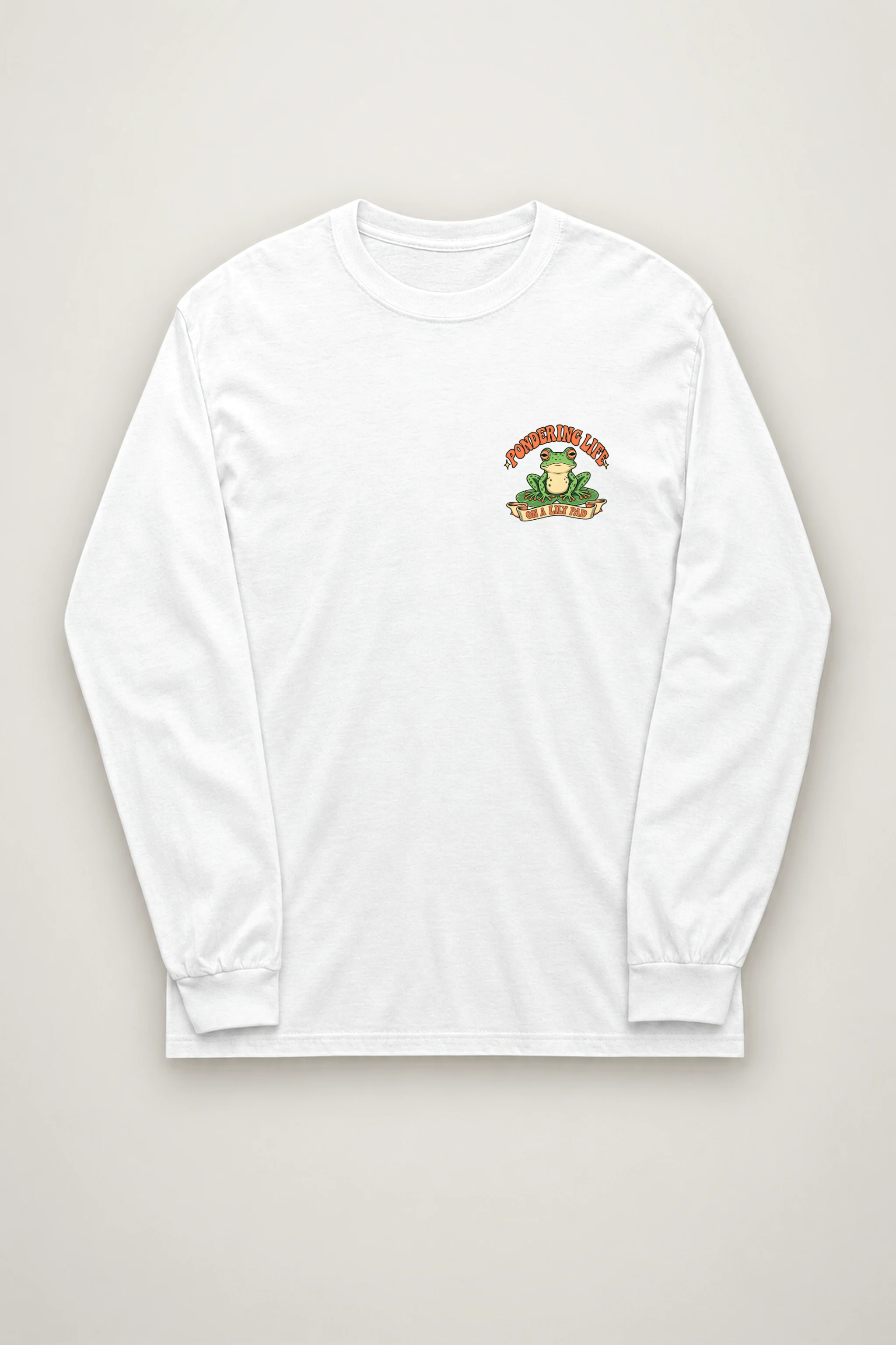 "Pondering Life" Unisex Longsleeve T-shirt