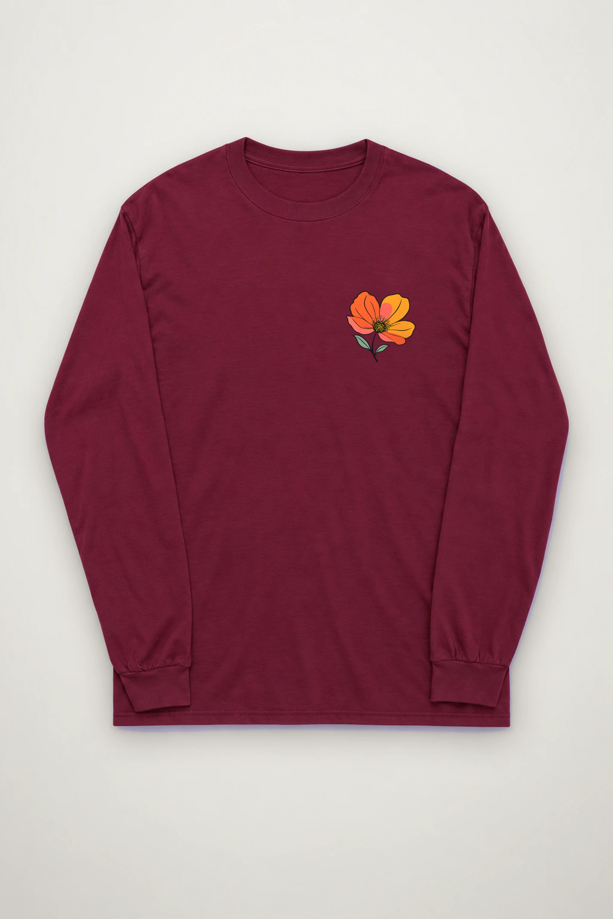 "Poppy Bouquet" Unisex Longsleeve T-shirt