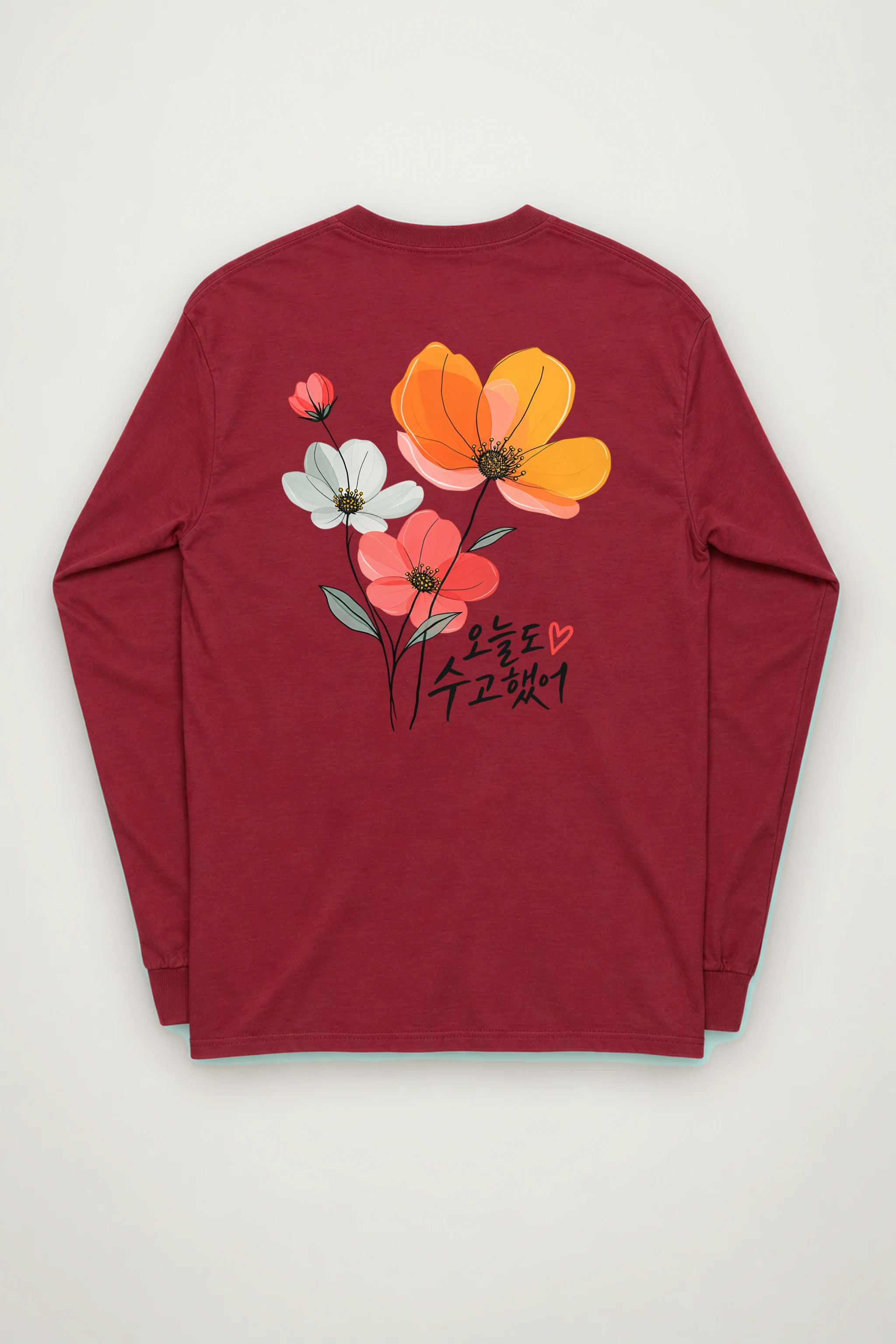 "Poppy Bouquet" Unisex Longsleeve T-shirt