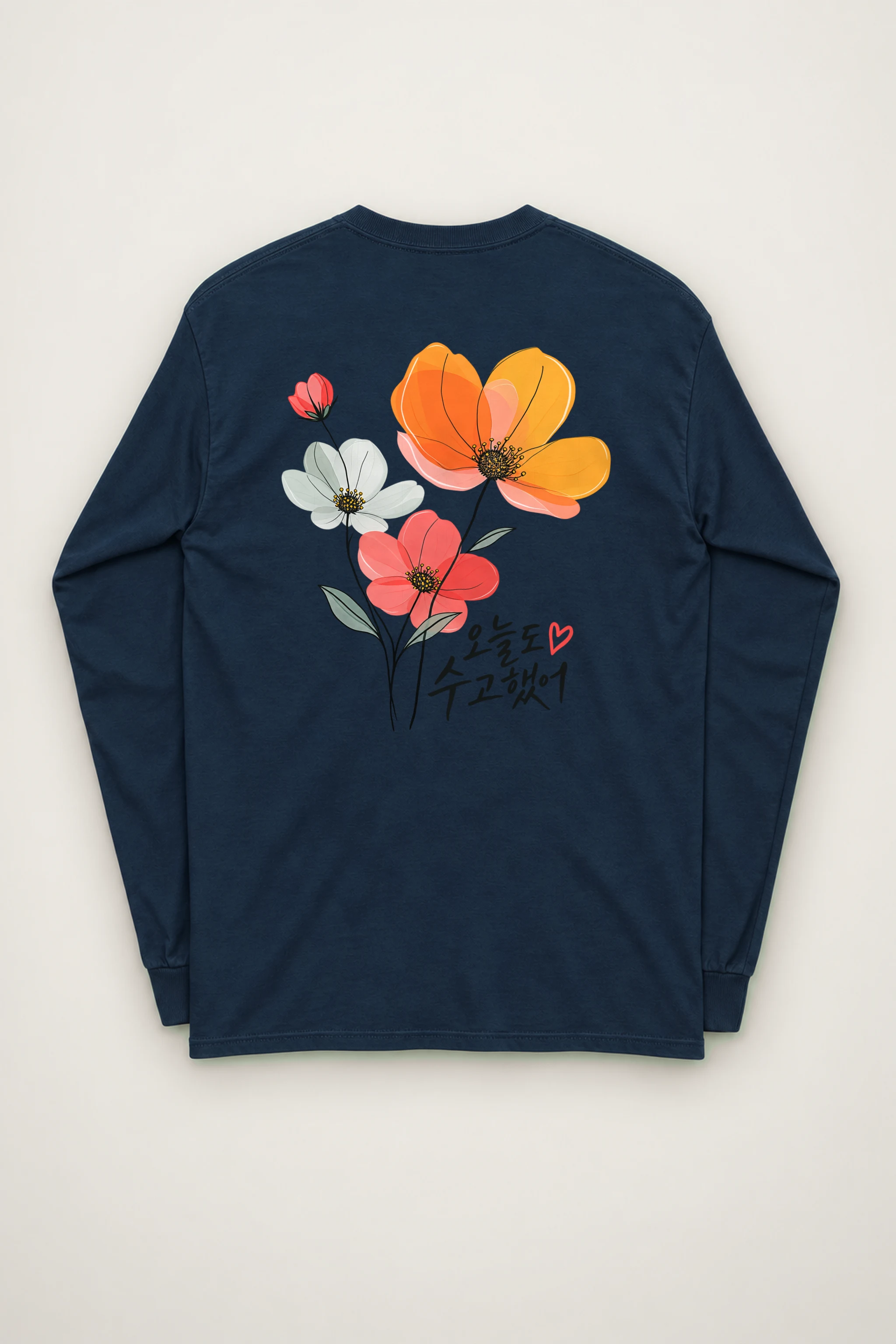 "Poppy Bouquet" Unisex Longsleeve T-shirt