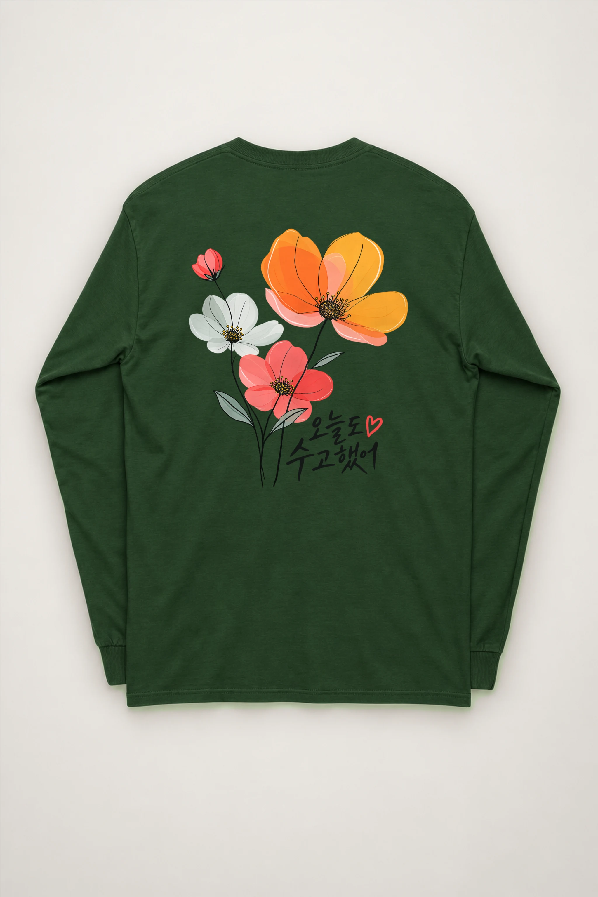 "Poppy Bouquet" Unisex Longsleeve T-shirt