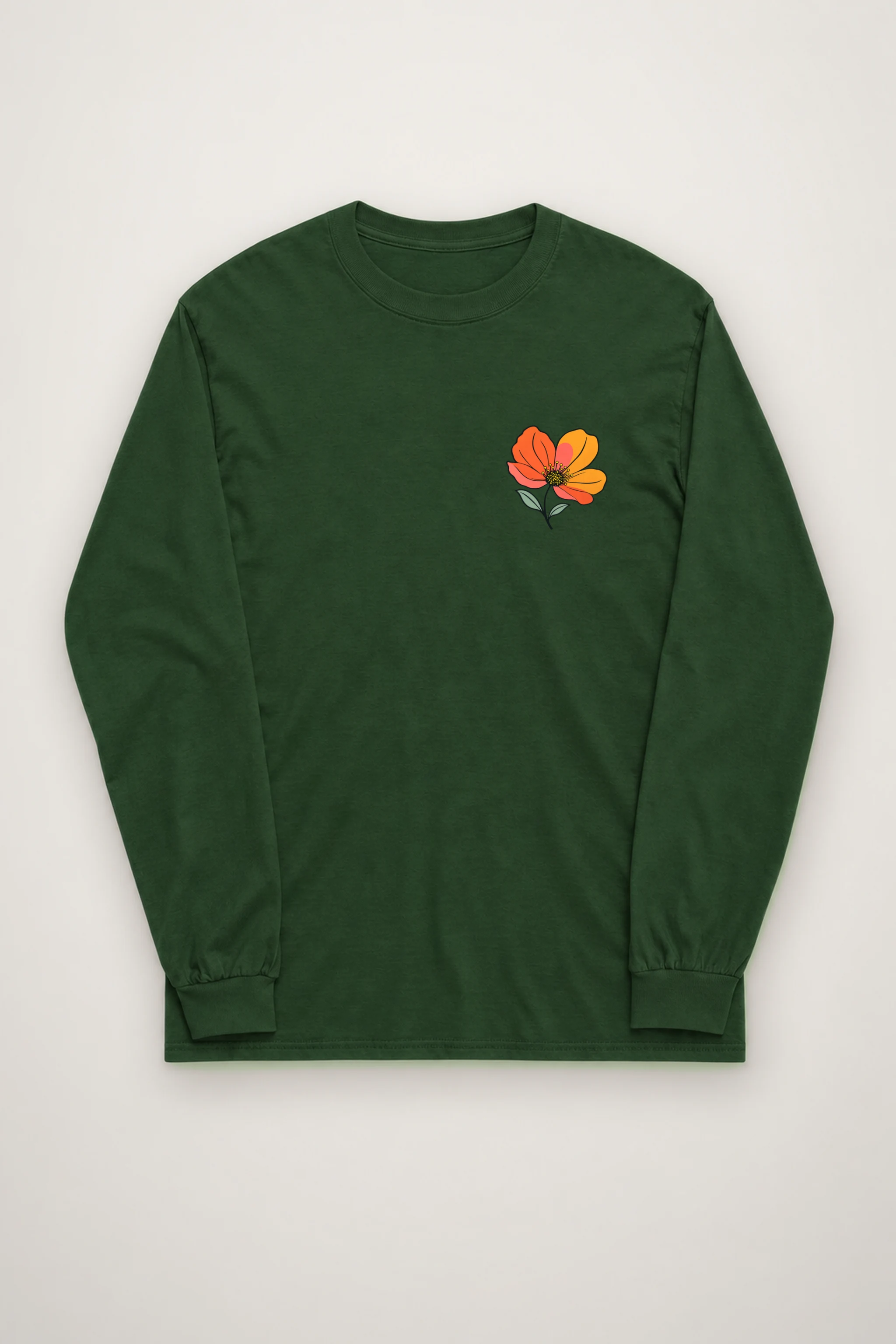 "Poppy Bouquet" Unisex Longsleeve T-shirt
