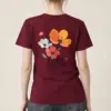 "Poppy Pause" Heavyweight Unisex Crewneck T-shirt