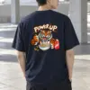 "Power Up Tiger" Heavyweight Unisex Crewneck T-shirt | Gildan 5000
