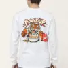 "Power Up Tiger" Unisex Longsleeve T-shirt