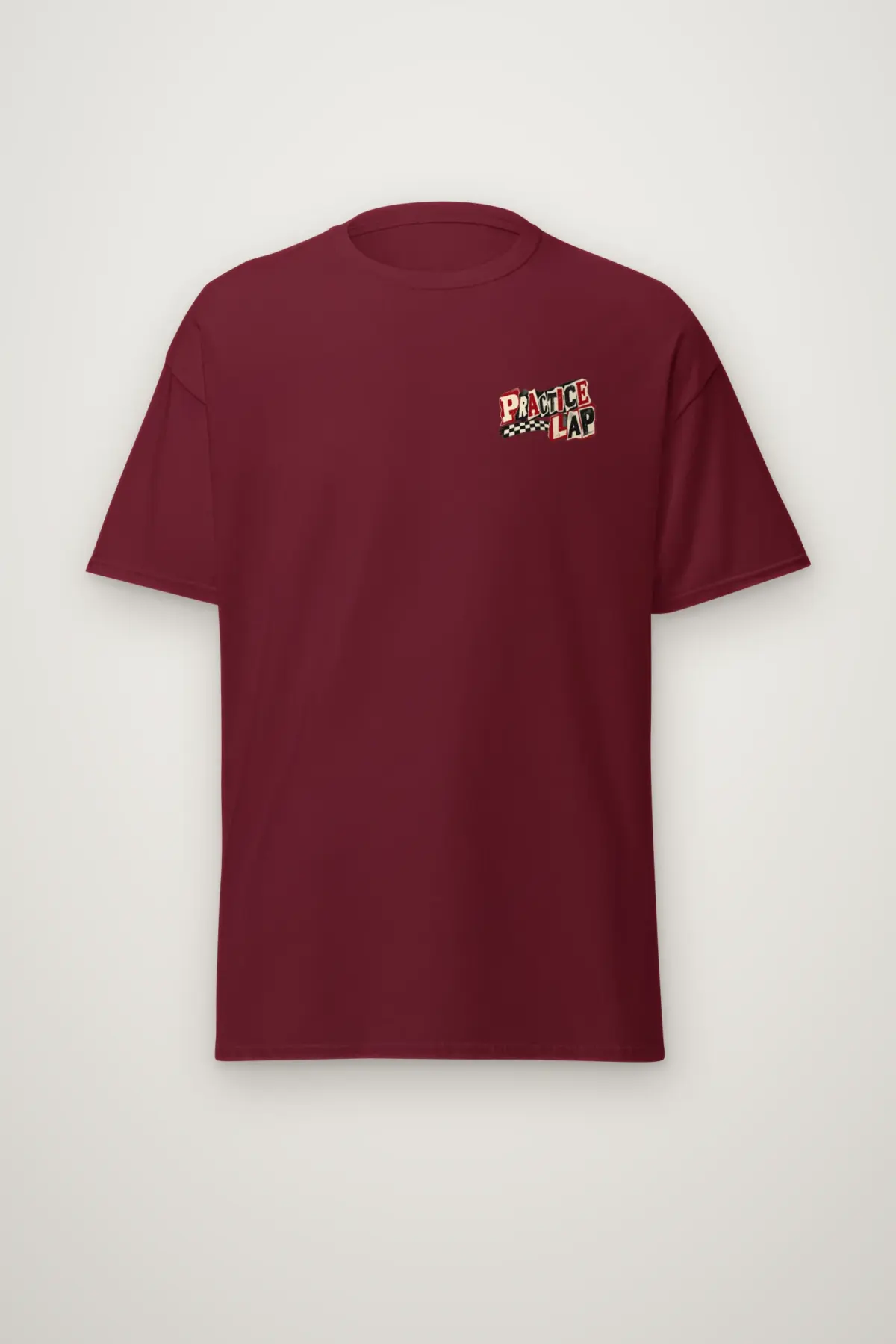 "Practice Lap Before Breakfast" Heavyweight Unisex Crewneck T-shirt