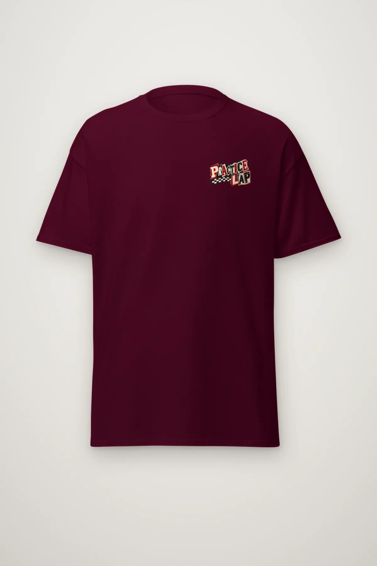 "Practice Lap Before Breakfast" Heavyweight Unisex Crewneck T-shirt