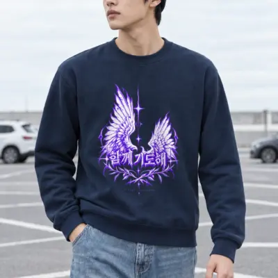 "Pray Together" Heavy Blend Unisex Crewneck Sweatshirt