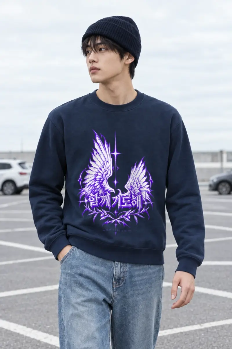 "Pray Together" Heavy Blend Unisex Crewneck Sweatshirt