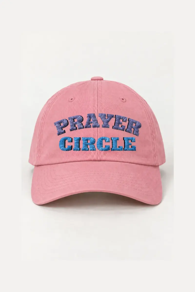 “Prayer Circle” Classic Dad Hat · Embroidered | Yupoong 6245CM