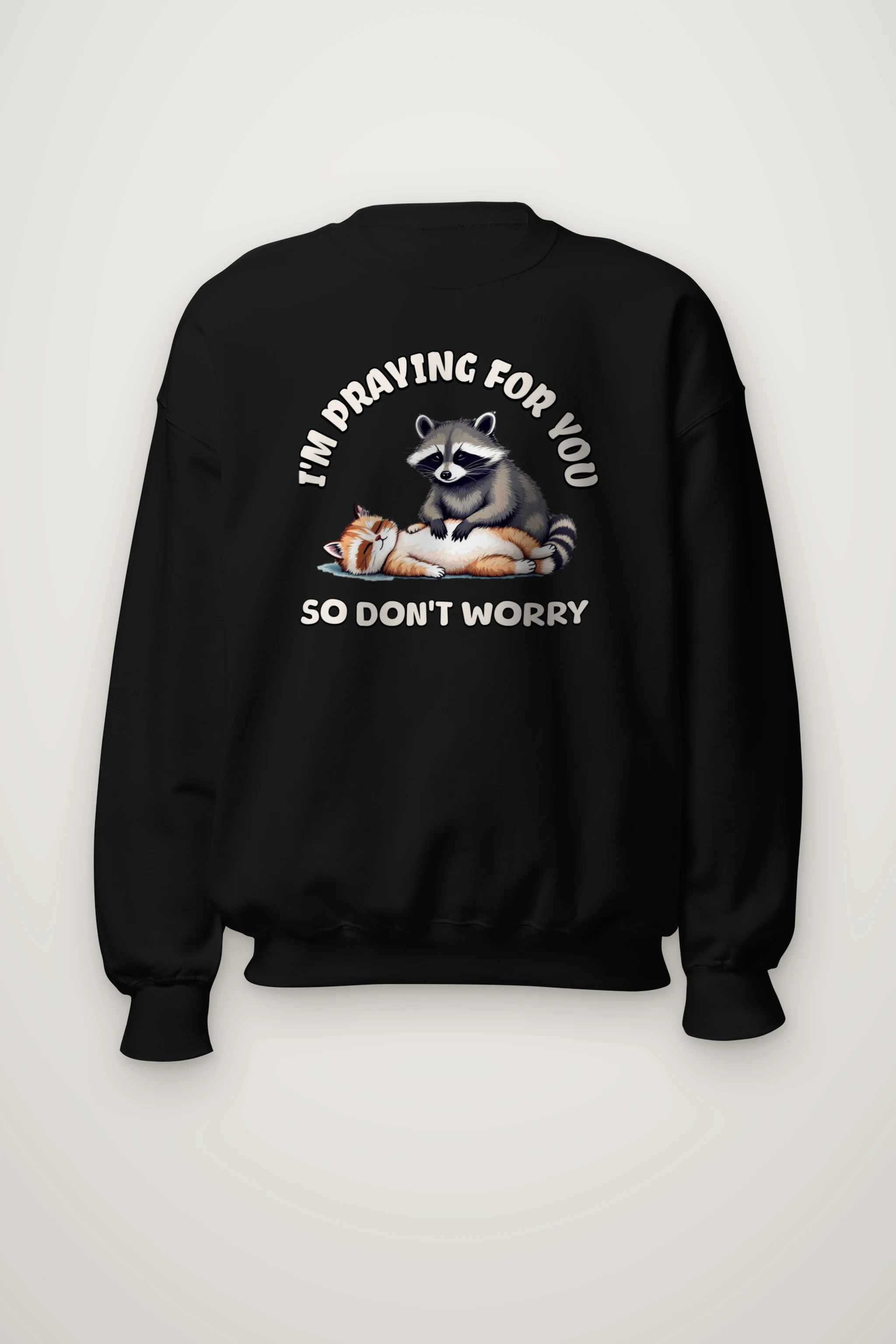 "Praying For You" Heavy Blend Unisex Crewneck Sweatshirt