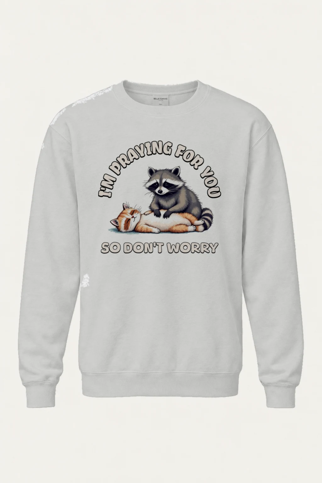 "Praying For You" Heavy Blend Unisex Crewneck Sweatshirt | Gildan 18000