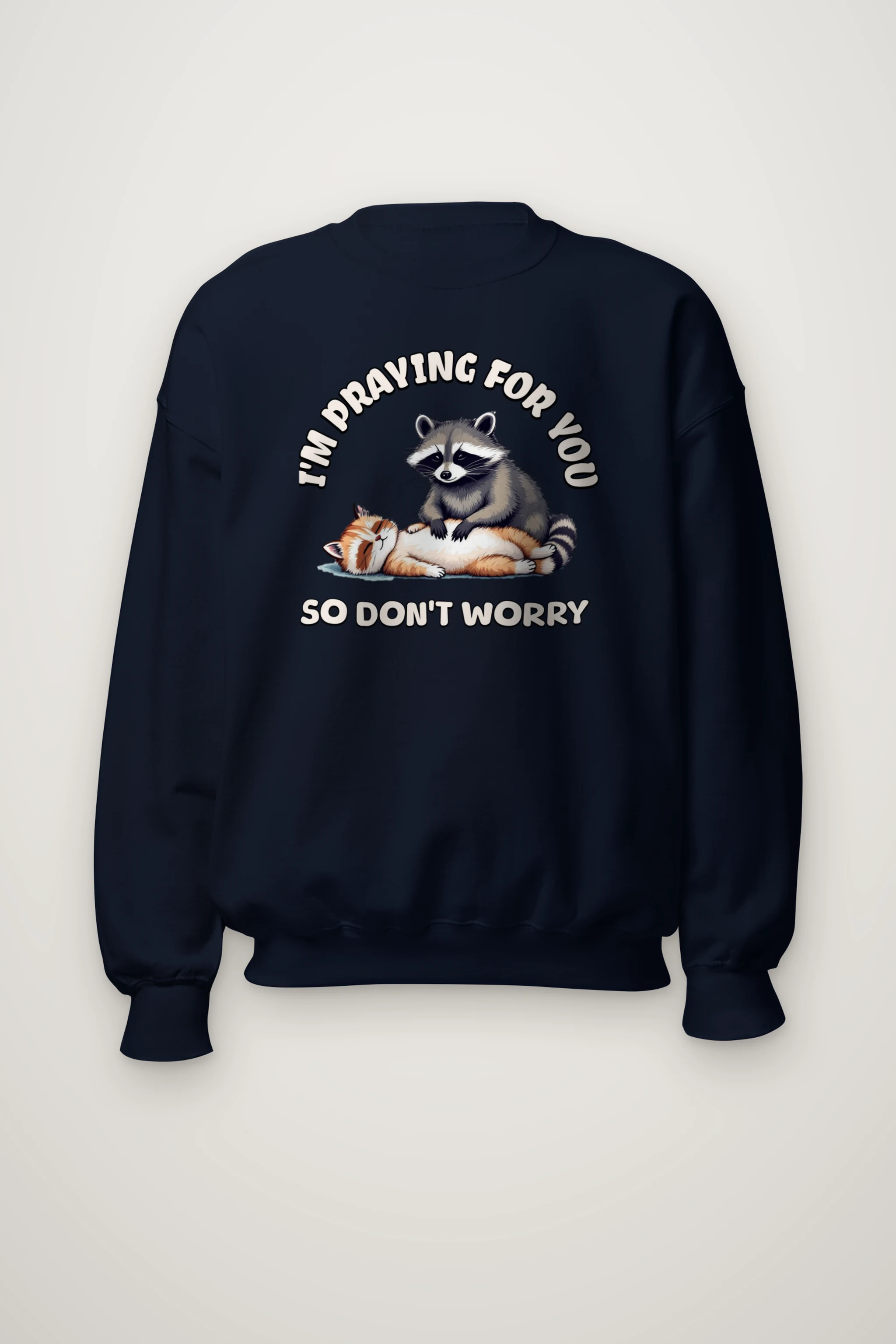 "Praying For You" Heavy Blend Unisex Crewneck Sweatshirt