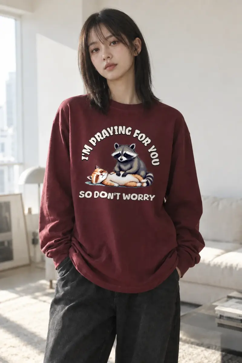 "Praying For You" Unisex Longsleeve T-shirt | Gildan 2400