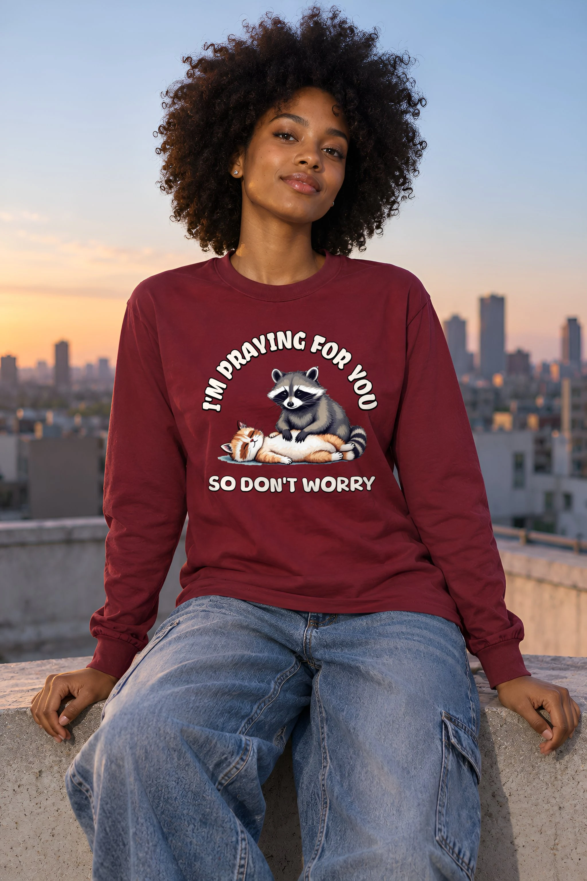 "Praying For You" Unisex Longsleeve T-shirt