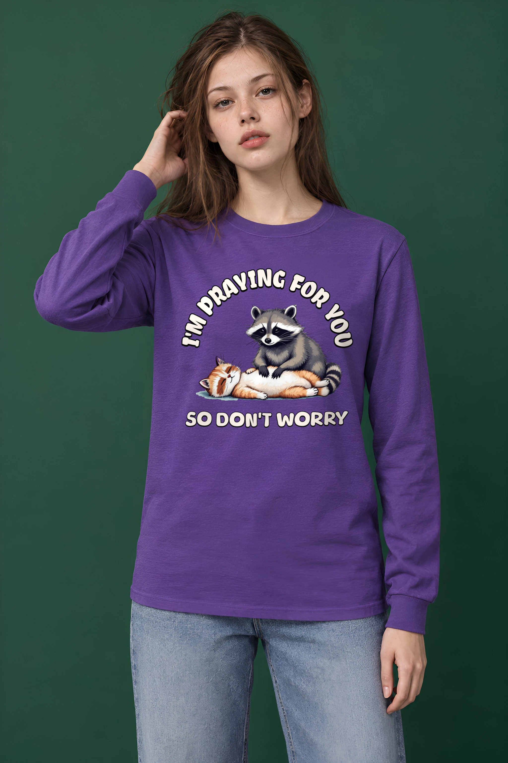 "Praying For You" Unisex Longsleeve T-shirt