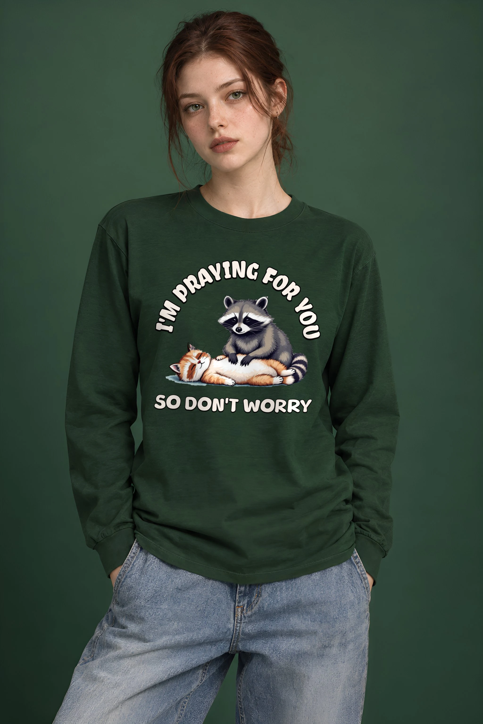 "Praying For You" Unisex Longsleeve T-shirt