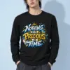 "Crowned Hourglass Graffiti" Unisex Longsleeve T-shirt