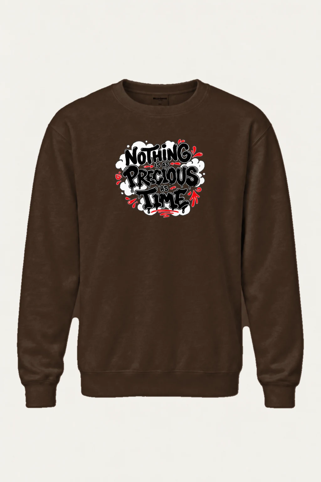 "Precious Time" Heavy Blend Unisex Crewneck Sweatshirt | Gildan 18000