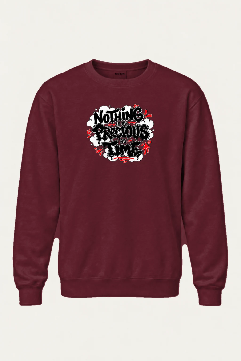 "Precious Time" Heavy Blend Unisex Crewneck Sweatshirt | Gildan 18000