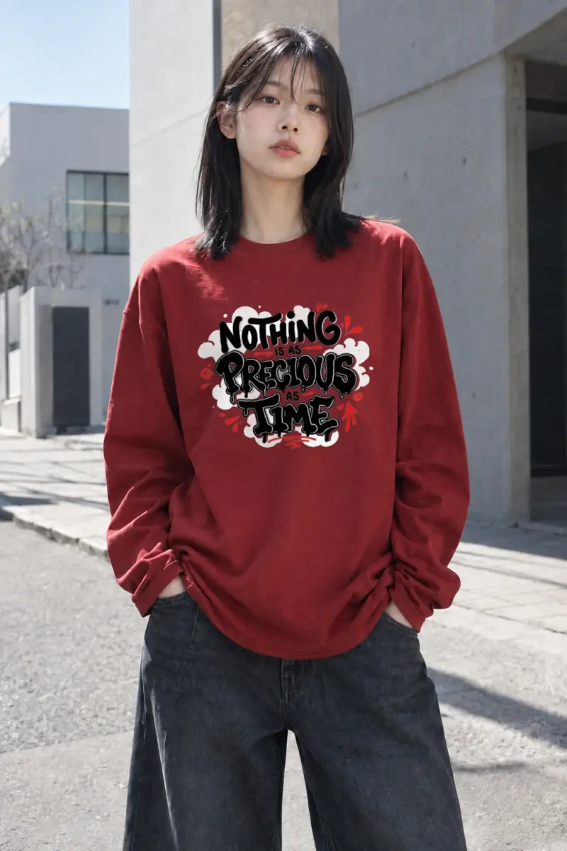 "Precious Time" Unisex Longsleeve T-shirt | Gildan 2400