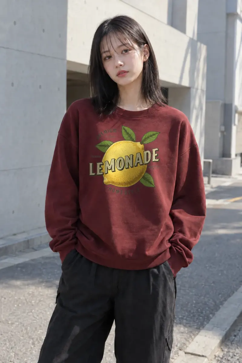 "Premium Lemonade" Heavy Blend Unisex Crewneck Sweatshirt | Gildan 18000