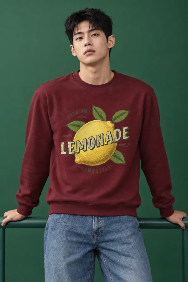 "Premium Lemonade" Heavy Blend Unisex Crewneck Sweatshirt