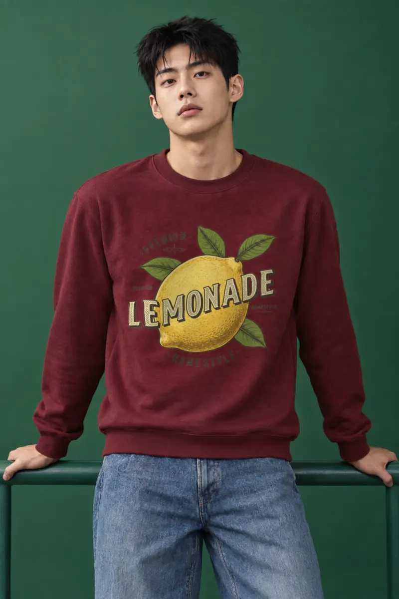 "Premium Lemonade" Heavy Blend Unisex Crewneck Sweatshirt