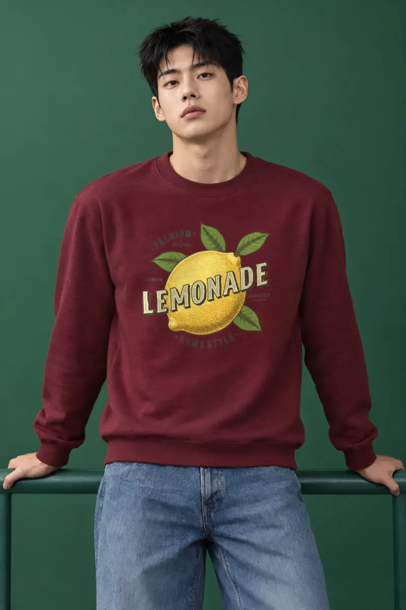 "Premium Lemonade" Heavy Blend Unisex Crewneck Sweatshirt
