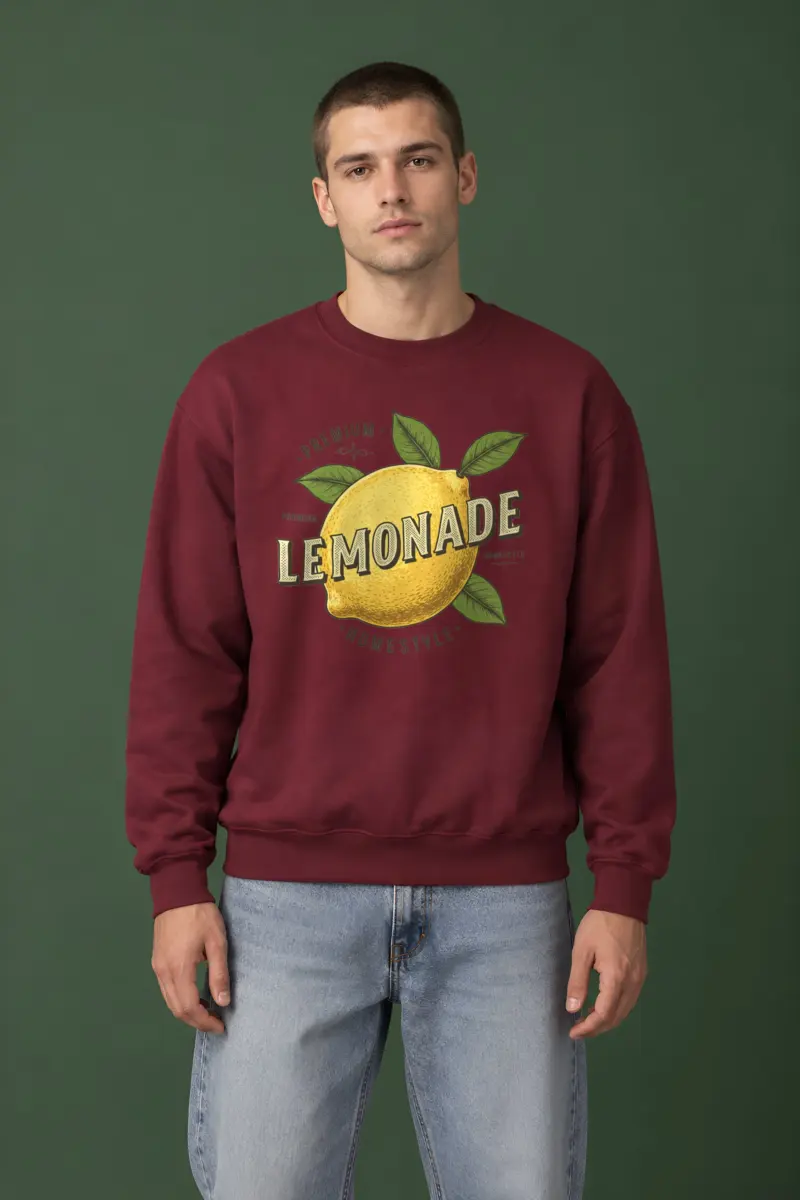 "Premium Lemonade" Heavy Blend Unisex Crewneck Sweatshirt
