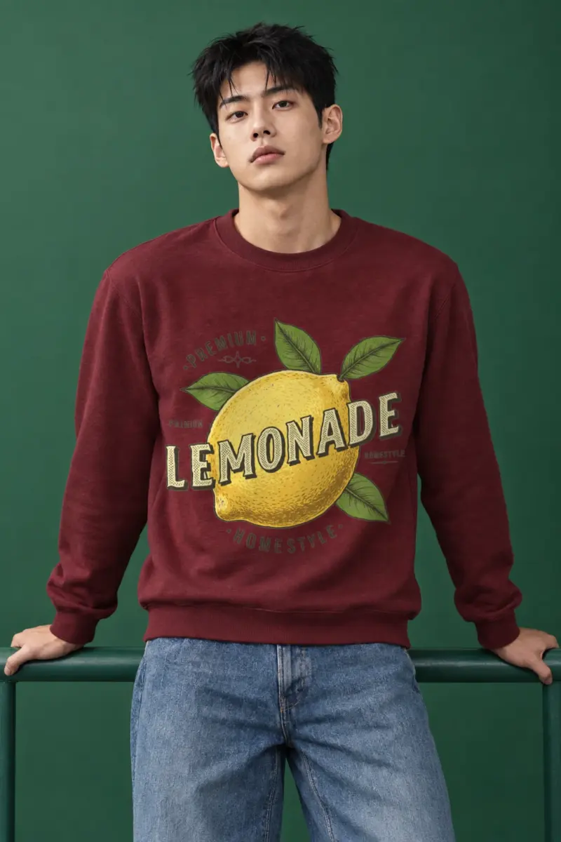 "Premium Lemonade" Heavy Blend Unisex Crewneck Sweatshirt