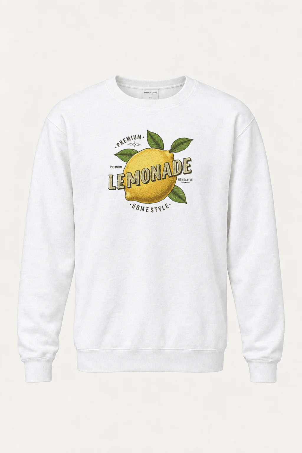 "Premium Lemonade" Heavy Blend Unisex Crewneck Sweatshirt | Gildan 18000