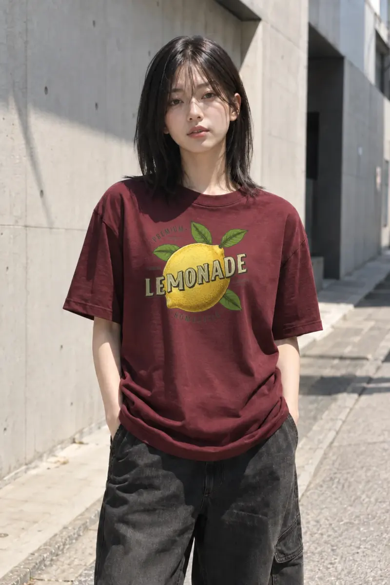 "Premium Lemonade" Heavyweight Unisex Crewneck T-shirt | Gildan 5000