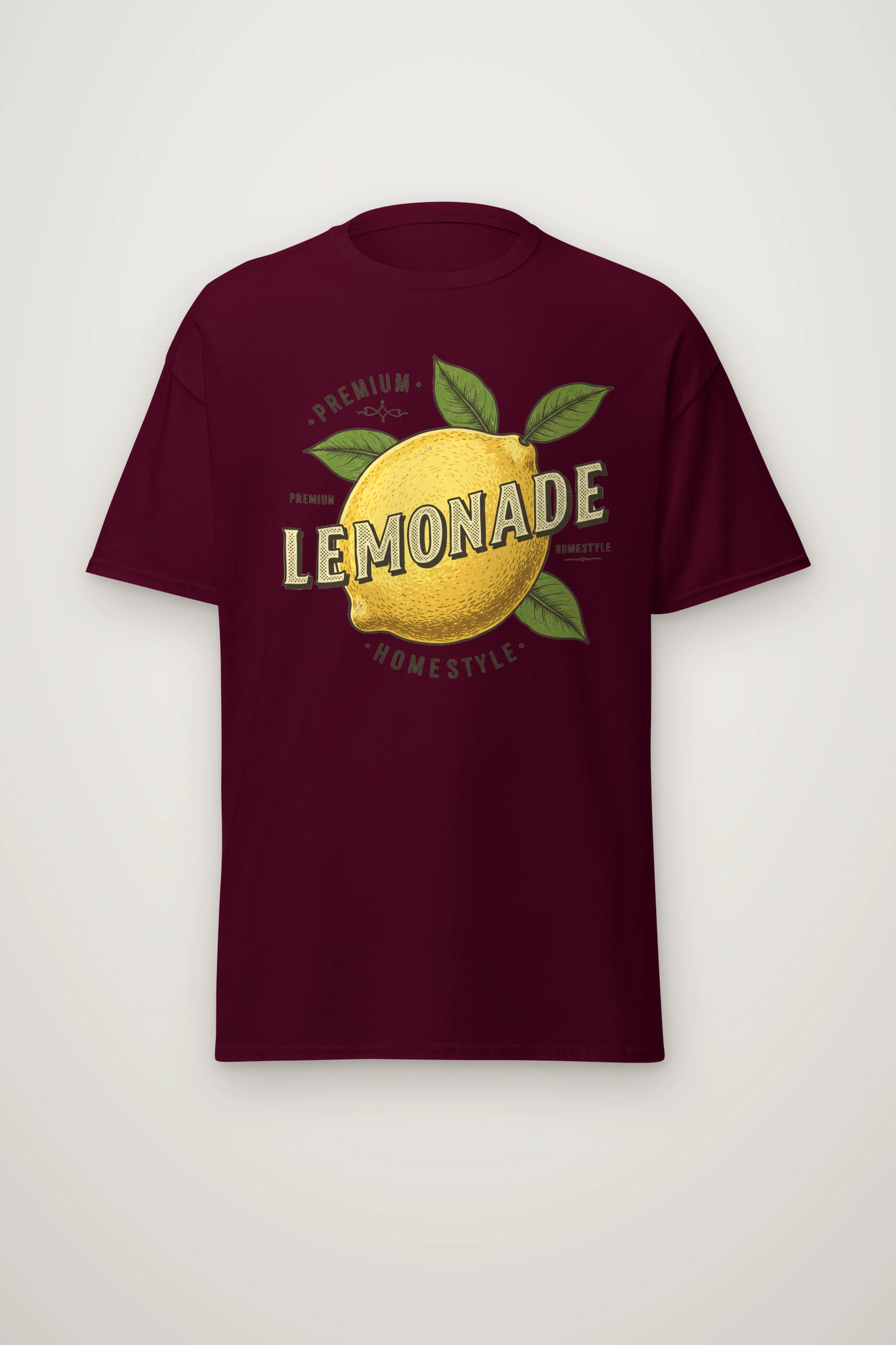 "Premium Lemonade" Heavyweight Unisex Crewneck T-shirt